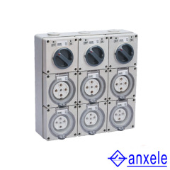 AESO-50 Portable Power Distribution Board 100% Safe Economic Secure EN/IEC60309-2 Compliant for Wide Application in Renewable Energy Systems
