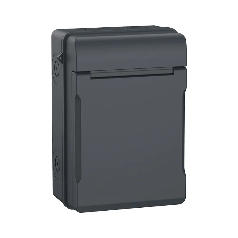 5 Ways IP65 Rated Metal EV Distribution Board Waterproof Dustproof Outdoor Indoor EV Charging Station Protection ETEK