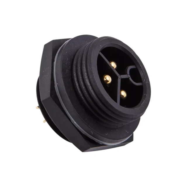 Renewable Energy Solar Power Storage Connector IP68 Waterproof 10A 3Pin for Outdoor Solar Systems CRETOP