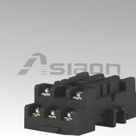 Relay Sockets PEF08A for 16A/25A Power Relay 16?25/300 A/VAC 2000 V/S Dielectric Strength Wire Size 20-14/0.5-2.5 AWG/mm2 for Energy Storage and Battery Systems