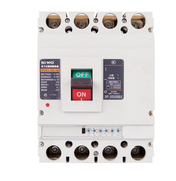 SIWOM1E Series Electronic Plastic Housing Circuit Breaker 800A 800V 400V Overload Short-Circuit Protection for Energy Storage and Power Distribution