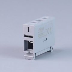 NT16 Grey Aluminum Terminal Block 1.5~240mm2 IP20 Touch-Proof for DIN-Rail/Screw Mounting in Solar & Energy Storage Systems