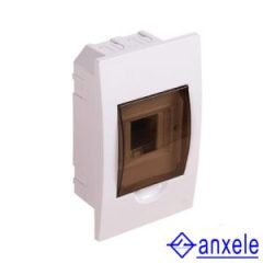 AX-MF 4way Flush Distribution Box IP50 Rated ABS Body for Indoor Outdoor Electrical and Fire Safety Systems