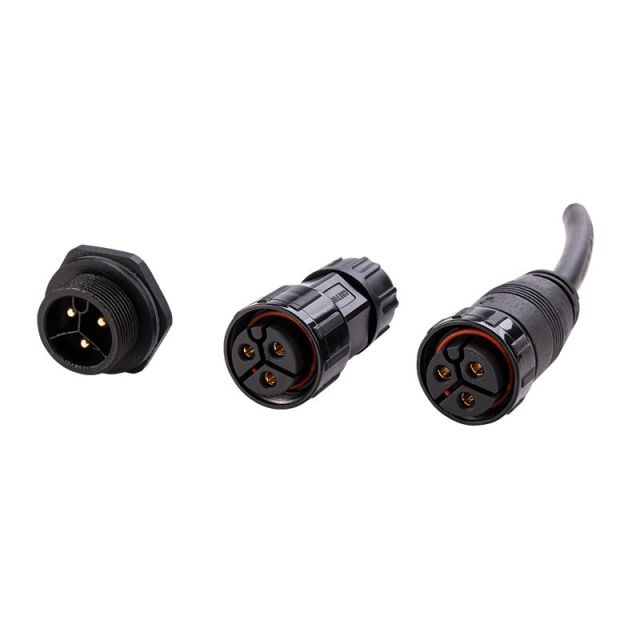 Plug and Socket Battery Storage Connectors IP68 Waterproof 50A 300V for Energy Storage Systems CRETOP