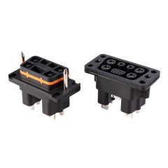 3+10Pin Stacked Energy Storage Connector IP67 Waterproof 240A High Current DC 1200V for Battery Charging Discharging CRETOP