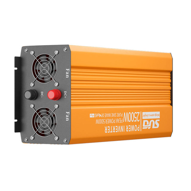 SGPE-2500W Series Pure Sine Wave Inverter 2500W Peak 5000W, 12/24/48VDC Input for RV Solar Off-Grid Systems SUGPOW