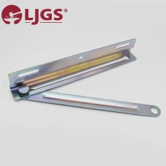 PS025 Carbon Steel/304 Stainless Steel Accessory Trivalent Color/Magnetic Polishing for Nine-Fold Rittal Cabinet Door Frame