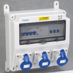 AESO-50 Portable Power Distribution Board 100% Safe Economic Secure EN/IEC60309-2 Compliant for Wide Application in Renewable Energy Systems