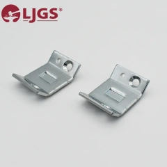 TS018-2 Carbon Steel Accessory Plated Blue White Zinc for Cabinet Profile Connection