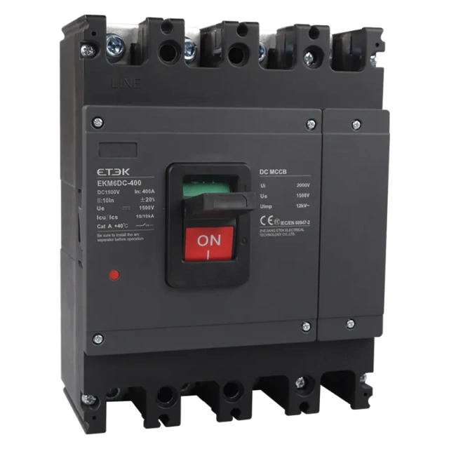 MCCB High Voltage Molded Case Circuit Breaker 1500VDC 800A 50kA Breaking Capacity for Solar and Energy Storage Systems