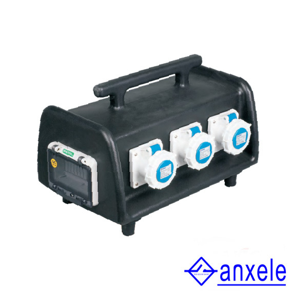 KLA02-63 Portable Power Distribution Board IP66 Weatherproof RCD Protected for Solar and Energy Storage Systems