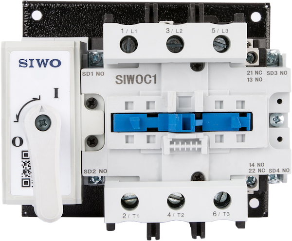 SIWOC1 Series Contactors Mechanical Emergency Pump Start Type for Fire Water Supply Systems