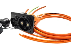 GB/T AC and DC Integrated Charging Socket 16A-32A 80A-250A IP54-IP55 for EV Charging Stations Saichuan Electronics