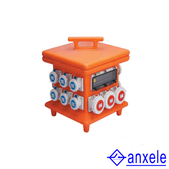 KLB02-63 Portable Power Distribution Board IP66 Weatherproof RCD Protected for Solar and Energy Storage Systems