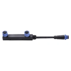 Outdoor LED Trail Light Connector IP68 Waterproof 18AWG M15 for Outdoor Lighting Systems CRETOP