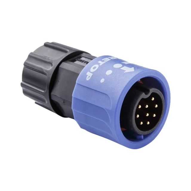 Renewable Energy Solar Power Storage Connector IP68 Waterproof 10A 3Pin for Outdoor Solar Systems CRETOP