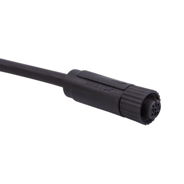 Connectors designed to withstand harsh outdoor environments IP68 Waterproof M12 18AWG for Solar Energy Storage Systems CRETOP