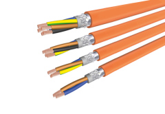 XLPE HV Shielded Multi-Core Copper Cable 600V/900V -40℃~125℃ for EV & Hybrid Vehicles Sailtran