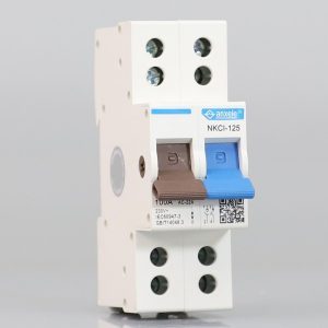 NKCI-125 125A 1P+N Isolator Switch IP20 Protection Terminal Power Supply & Meter Isolation