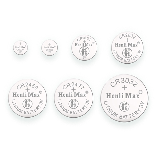 CR2032 Lithium Manganese Dioxide Button Battery 3V 230mAh High Energy Density Long Shelf Life for Electronics Smart Devices