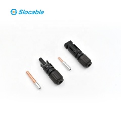 Slocable Copper-Aluminum Terminal Solar PV Connector 40A 1500V DC Low Contact Resistance Utility-Scale Solar Farms Residential PV Systems