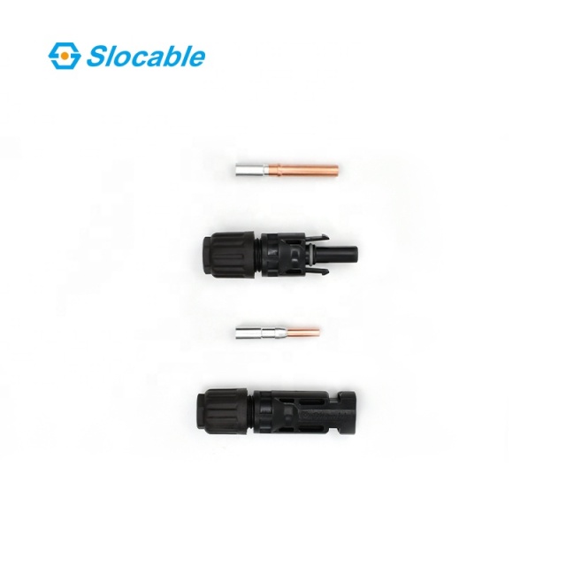 Slocable Copper-Aluminum Terminal Solar PV Connector 40A 1500V DC Low Contact Resistance Utility-Scale Solar Farms Residential PV Systems