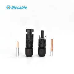 Slocable Copper-Aluminum Terminal Solar PV Connector 40A 1500V DC Low Contact Resistance Utility-Scale Solar Farms Residential PV Systems