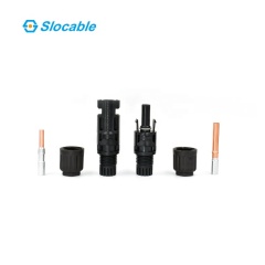 Slocable Copper-Aluminum Terminal Solar PV Connector 40A 1500V DC Low Contact Resistance Utility-Scale Solar Farms Residential PV Systems