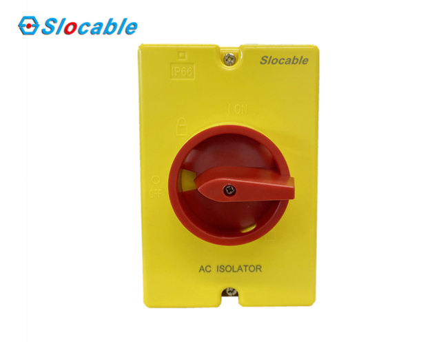 AC Isolator Switch IP66 Rated 1500V for Solar PV Systems Slocable