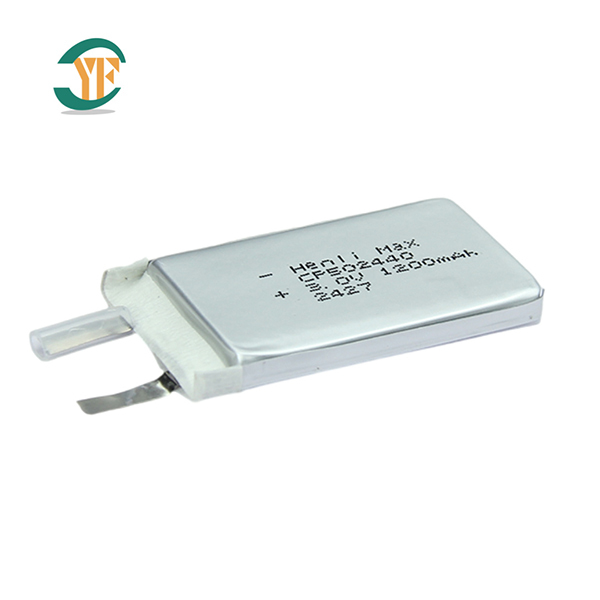 CP502440 Lithium Manganese Dioxide Pouch Battery 3V 1200mAh High Energy Density for Smart Devices and Medical Equipment
