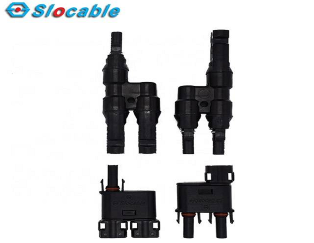 MC4 PV Branch Connectors 50A 1000V/1500V IP68 Waterproof Solar Panel to Inverter Connection