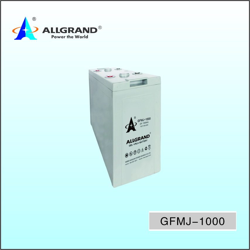 GFMJ-1000 Long Life High Reliability Battery for Telecom, UPS, and Power Backup Systems