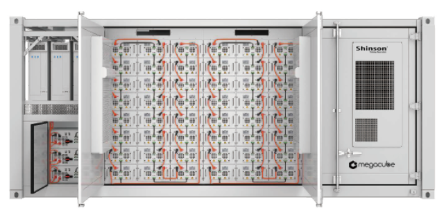 MEGATRON 1000KW Battery Energy Storage System 2000kWh LFP AC Coupled Grid-Scale Commercial Industrial Applications