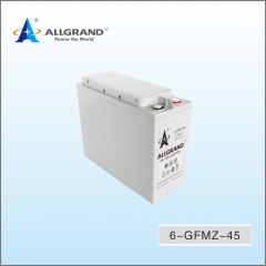 6-GFMZ-45 Long Life Up to 10 Years High Energy Low Self-Discharge Data Center UPS EPS Enaguan