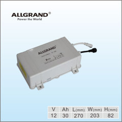 12v30 Lithium Battery 12V 30Ah Deep Cycle for Solar Street Light and Surveillance Systems