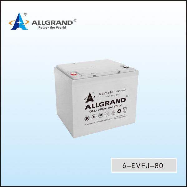 6-EVFJ-80 Deep Cycle Lead-Acid Battery High Discharge Current for Electric Low Speed Vehicles, Golf Carts, Street Sweepers