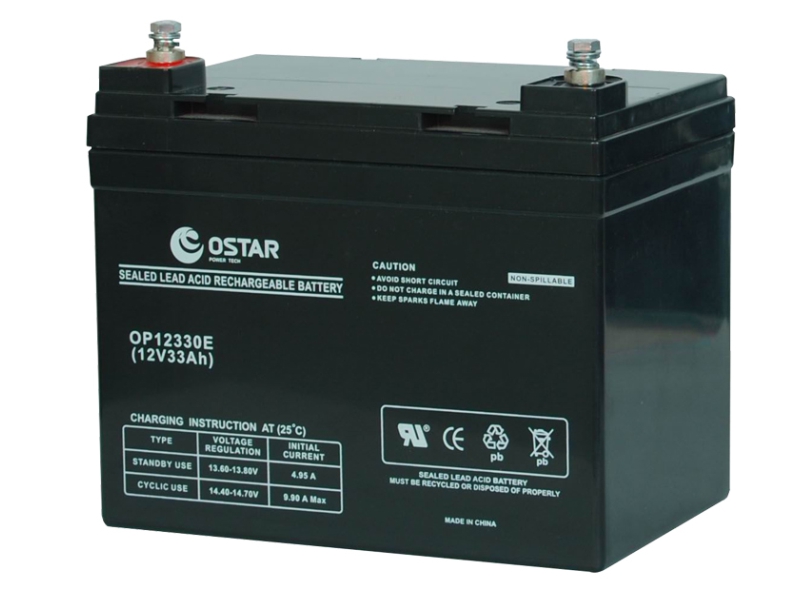 Electric Vehicle Series 6V-24V Deep Cycle Batteries for E-Bikes, Golf Carts, Wheelchairs Ostar-Power