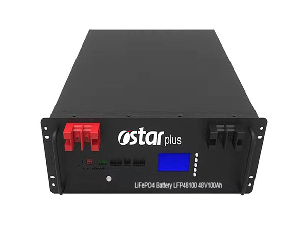 Rack Mounted Lithium Battery LiFePO4 48V 51.2V High Cycle Life for Telecom and Home Energy Storage OSTAR