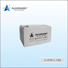6-EVFJ-150 Deep Cycle Battery High Energy Low IR for Electric Low Speed Vehicles Golf Carts
