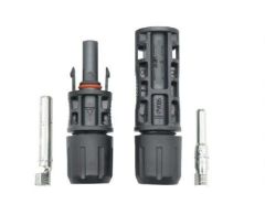 PV 005 Solar PV Connector 30A Acid Resistant IP68 Waterproof Dustproof UV Proof for Outdoor Solar Systems
