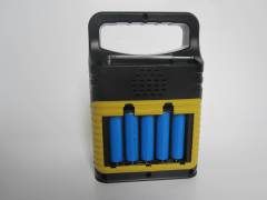 Solar Lighting System 7500MAH/3.7v Lithium Battery 10W/6V Poly Panel Off-Grid Home Outdoor Use