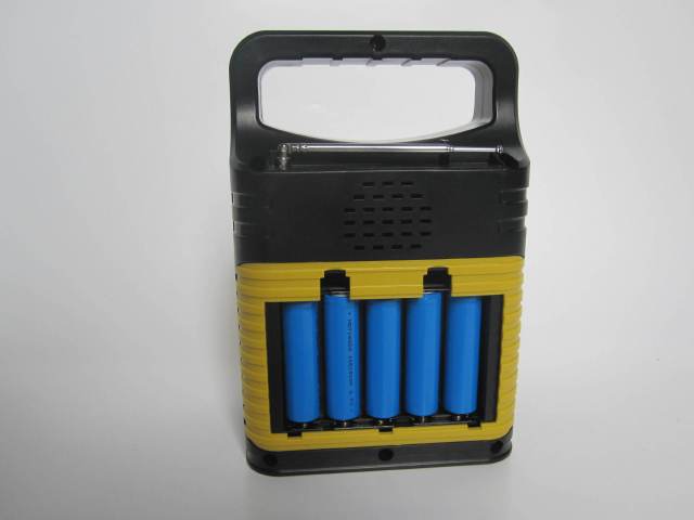 Solar Lighting System 7500MAH/3.7v Lithium Battery 10W/6V Poly Panel Off-Grid Home Outdoor Use