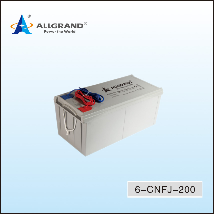 6-CNFJ-200 Long Life High Energy Battery for Solar Wind Off-Grid Systems