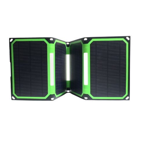 Foldable Solar Panel Charger 12W-120W Smart USB Output Waterproof Lightweight for Outdoor Mobile and Emergency Power Supply