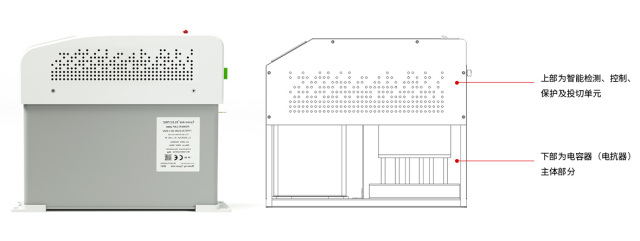 KLD-S Series Intelligent Capacitor 40kvar Zero-Crossing Switching Reactive Power Compensation for Low-Voltage Grids