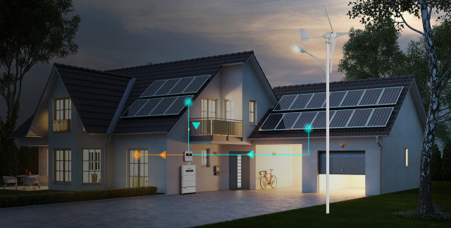 Residential Micro-Grid System Modular Design with IP65 Protection for Homes and Villas Tysen