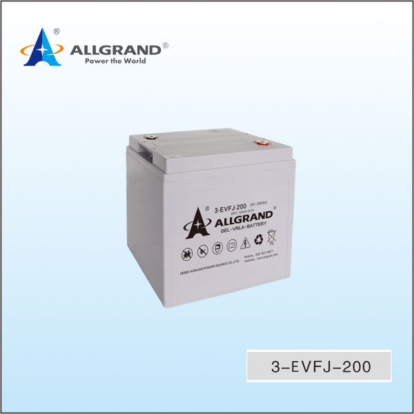 3-EVFJ-200 Deep Cycle Battery High Energy Low IR Electric Low Speed Vehicles Golf Carts