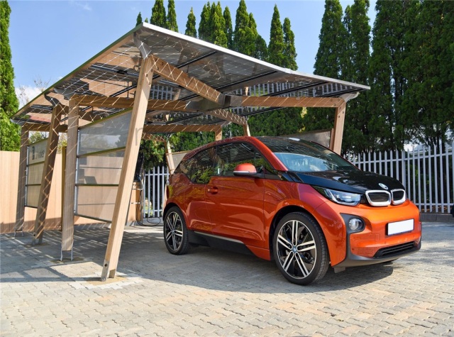 Altas PV Kits Carport Mounting System 5KW-50KW On-Grid Solar Power Solution for Commercial and Residential Applications