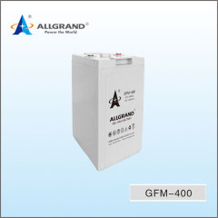 GFM-400 Long Life Up to 12 Years High Specific Energy for Data Center UPS EPS Telecom and Railway Signaling Systems