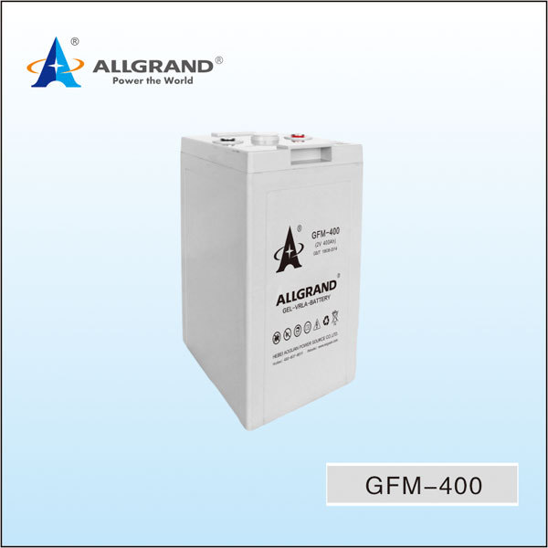 GFM-400 Long Life Up to 12 Years High Specific Energy for Data Center UPS EPS Telecom and Railway Signaling Systems
